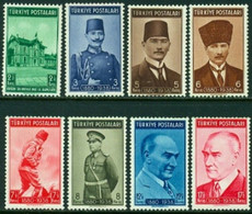 -Turkey-1939-"Great Men" MH * - 1934-39 Sandjak Alexandrette & Hatay