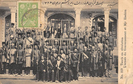 CPA AZERBAIDJAN TAURIS EN REVOLUTION L'ARMEE DU GOUVERNEMENT ET MIR HASHIM (rare - Azerbaigian