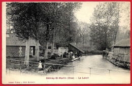 CPA 60 BETHISY-SAINT-MARTIN Oise - Le Lavoir ° Lesueur Dubois Hôtel St Martin - Other & Unclassified