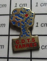 413g Pin's Pins / Beau Et Rare / MEDICAL / CDTS VANNES Allez Y En Car ! TRANSFUSION SANGUINE - Médical