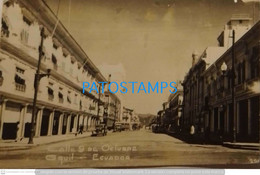 193502 EQUATOR GUAYAQUIL CALLE 9 DE OCTUBRE POSTAL POSTCARD - Equateur