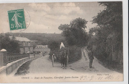 76 - YPORT - Route De Vaucottes, Carrefour Jamin-Bastien - Yport