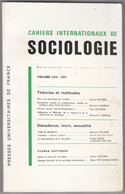 CAHIERS INTERNATIONAUX DE SOCIOLOGIE VOLUME LXII - 1977 ETAT CORRECT & RARe - Sociologie