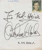 Original Autogramm Michael Holm /// Autogramm Autograph Signiert Signed Signee - Autographs
