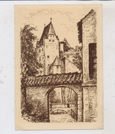 8300 LANDSHUT, Burg Trausnitz, Künstler-Karte - Landshut