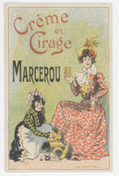 Chromo Calendrier Crème De Cirage Marcerou / Calendrier 1900 - Andere & Zonder Classificatie