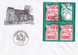 France Journée Du Timbre 1998 Blois - Enveloppe - TB - Tag Der Briefmarke