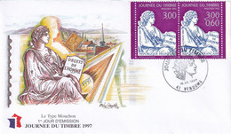 France Journée Du Timbre 1997 Vendôme - Enveloppe - TB - Stamp's Day