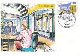 France Journée Du Timbre 1992 Blois - Carte - TB - Stamp's Day
