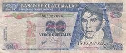 BILLETE DE GUATEMALA DE 20 QUETZALES DEL 17 DE JUNIO 1999 (BANK NOTE) - Guatemala