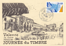 France Journée Du Timbre 1990 Valence - Carte - TB - Stamp's Day