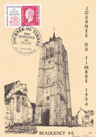 France Journée Du Timbre 1994 Beaugency - Carte - TB - Tag Der Briefmarke