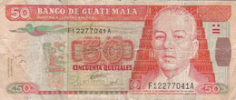 BILLETE DE GUATEMALA DE 50 QUETZALES DEL 16 DE JUNIO 1995 (BANK NOTE) - Guatemala