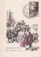 France Journée Du Timbre 1948 St Lo - Carte - TB - Tag Der Briefmarke