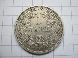 Germany 1 Mark 1908 J - 1 Mark
