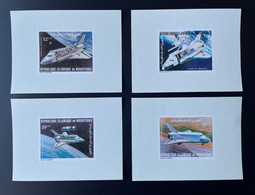 Mauritanie Mauritania 1981 Mi. 715 - 718 Epreuve De Luxe Proof Navette Spatiale Space Shuttle Espace Raumfahrt - Mauritanië (1960-...)