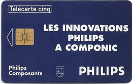 France - Philips - Gn017 - 11.1993, 5Units, 15.000ex, Used - 5 Unità