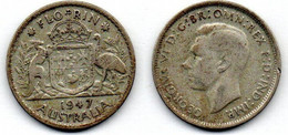 Australie - Australia - Australien 1 Florin 1947 TB - Victoria