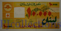 LEBANON 10000 LIVRES 1998 PICK 76 UNC - Liban