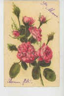 Delcampe - PRÉNOMS - Jolie Carte Fantaisie Avec Paillettes Roses "Bonne Fête - SAINTE MARIE " - Vornamen