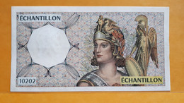 FRANCE BILLET ECHANTILLON 173MM/92MM SERIE 10202 UNC - Ficción & Especímenes