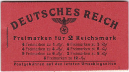 D.Reich, 1941,  MNH **, MH 41 I - Markenheftchen