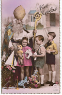 VIVE ST NICOLAS - Poupée -  Jouets -  Fillette - Garçonnet - Courrier De 1950 - Saint-Nicholas Day