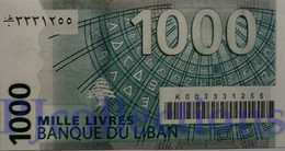 LEBANON 1000 LIVRES 2004 PICK 84a UNC - Liban