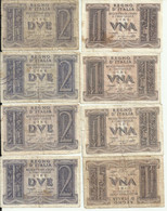 Z189 - BLOCCO DI 4 COPIE - Italië – 1 Lira