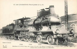 CPA Train - Les Locomotives Francaises - Machine N° C-119 - Treinen