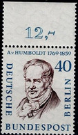 Berlin - Alexander Frh. Von Humboldt (MiNr: 171 OR Dgz) 1957 - Postfrisch ** MNH - Nuevos