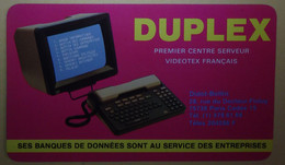 Petit Calendrier Poche 1985 Didot Bottin Duplex Minitel - Small : 1981-90