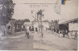 Marseille Exposition Internationale D'Electricite Carte Postale Animee 1908 - Electrical Trade Shows And Other