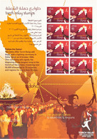 15th Asian Games In Doha Qatar During Year 2006 - Longest Torch Relay, Full Stamp Sheet - Sports Map MNH** - Qatar