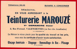 Buvard Teinturerie Marouzé à Valenciennes. - R