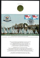 GREAT BRITAIN FDC ROYAL YACHT SQUADRON BICENTENARY 2015 LTD EDITION COWES - 2011-2020 Decimal Issues
