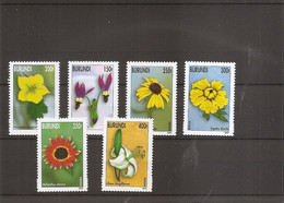 Burundi - Fleurs ( 1109/1114 XXX -MNH ) - Unused Stamps