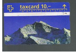 SVIZZERA (SWITZERLAND) - 1993 JUNGFRAU MOUNT   - USED - RIF. 10048 - Gebirgslandschaften