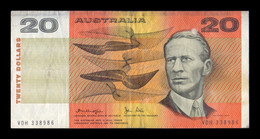 Australia 20 Dollars 1974-1994 Pick 46c BC/MBC F/VF - 1974-94 Australia Reserve Bank (paper Notes)