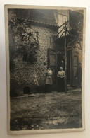 Nieuwkapelle Diksmuide S.M. La Reine Rendant Visite à Mme Tack à La Villa Marietta  EERSTE WERELDOORLOG  REINE ELISABETH - Diksmuide