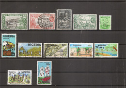 Nigéria ( Lot De Timbres Différents Oblitérés ) - Nigeria (1961-...)