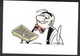 Carte Blanco Vierge Kaart Nero Marc Sleen Strip BD Comic Cartoon Wafel Gaufre Waffle - Unclassified