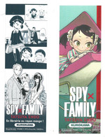MARQUE PAGES " SPY FAMILY " ÉDITIONS KUROKAWA ( Recto/verso) - Marque-Pages