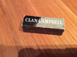 Boîte D'allumettes Format Carré "CLAN CAMPBELL" (Whisky) Type 2 (AMP) - Boites D'allumettes