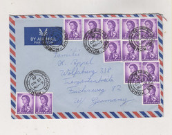 HONG KONG 1968  Airmail  Cover To Germany - Cartas & Documentos