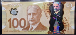 Canada 100 Dollars 2011 UNC P- 110b Polymer < Medical Innovation > - Canada