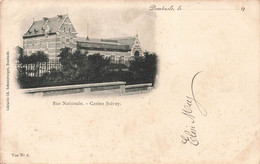 CPA Dombasle - Rue Nationale - Casino Solvay - Vue N°6 - Carte Nuage - Autres & Non Classés