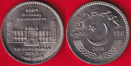 Pakistan 550 Rupees 2019 Km#82 "500y Of Guru Nanak Dev Ji" UNC - Pakistan