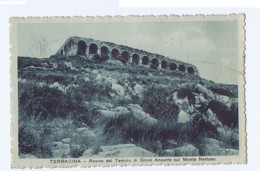 TERRACINA - ROVINE DEL TEMPIO DI GIOVE ANXURRE SUL MONTE NETTUNO - ED. ASSAIANTE - 1916  (12145) - Latina