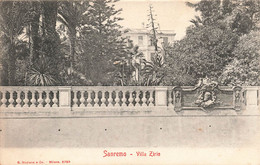 CPA Sanremo - Villa Zirio - Imperia